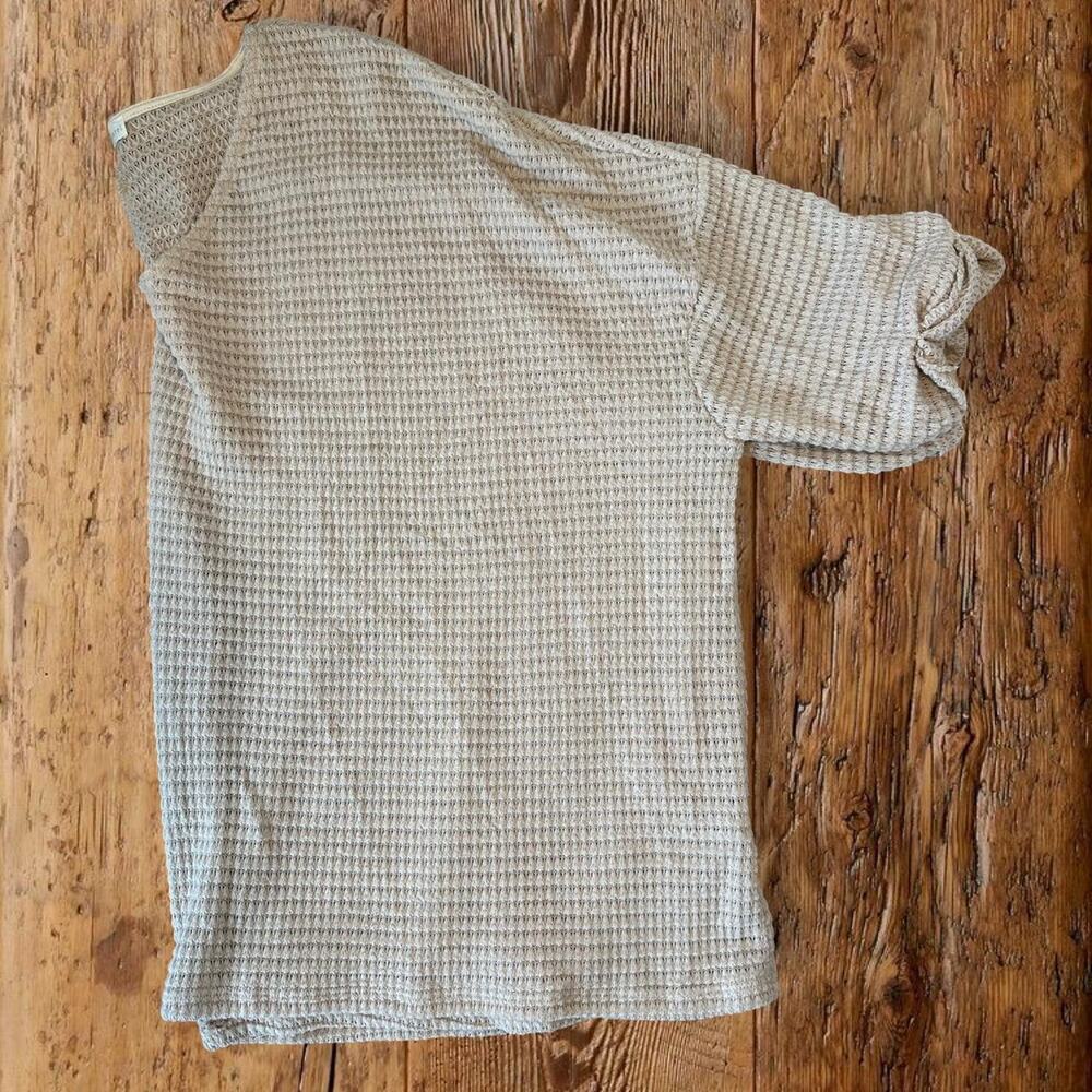 Tan oversized top never worn